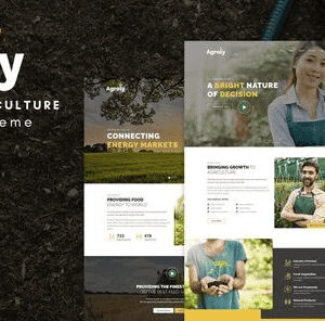 Agroly - Organic & Agriculture Food WordPress Theme
