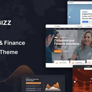 Maxbizz Theme – Consulting & Financial Elementor WordPress Theme