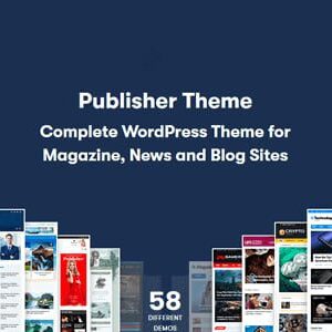 Publisher Theme Magazine Blog Newspaper and Review