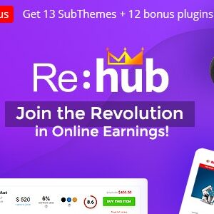 REHub Theme – Price Comparison, Multi Vendor Marketplace WordPress Theme