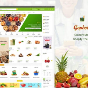 Gopher’s | Grocery, Shopping Shopify Theme