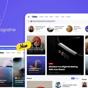 Atlas Theme – Creative Blog & News WordPress Theme