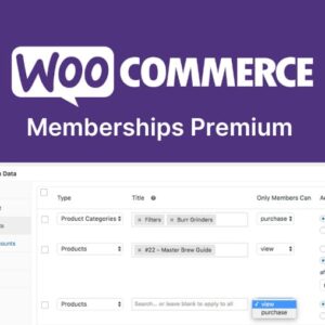 WooCommerce Memberships Premium