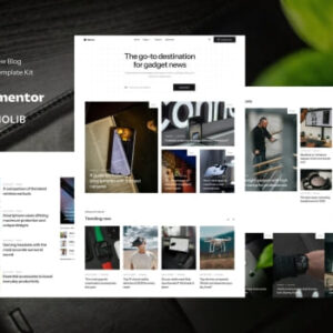 Gizmo – Gadget Review Blog & Magazine Elementor Template Kit