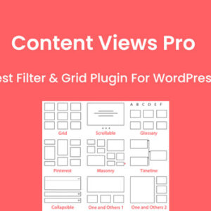 Content Views Pro – Best Filter & Grid Plugin For WordPress