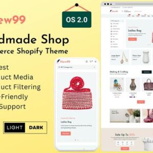 New99 – Handmade Shop eCommerce Shopify Theme