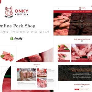 Onky | Pork, Meat Shopify Theme