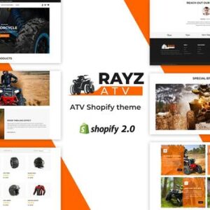 Rayz – Bike, Motor Sports Shopify Theme