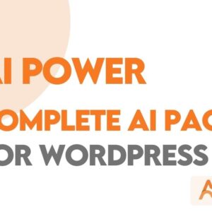 AI Power | Complete AI Pack for WordPress