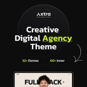 Axtra Theme | Digital Agency Creative Portfolio Theme