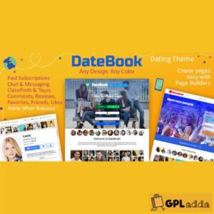 DateBook Theme – Dating WordPress Theme