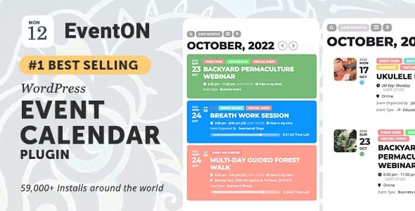 EventON – WordPress Virtual Event Calendar Plugin