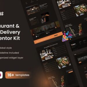 Foodseas Japanese Restaurant Elementor Template Kit