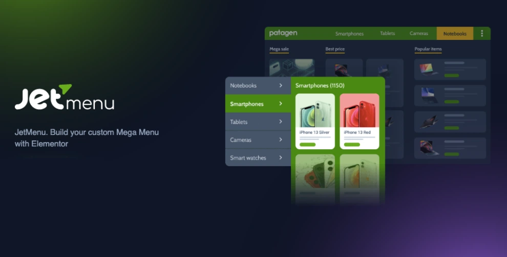 JetMenu Create Mega Menu for Elementor