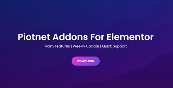 Piotnet Addons For Elementor Pro