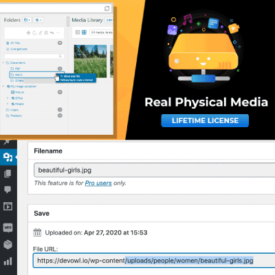 Real Physical Media: Physical Media Folders & SEO Rewrites in WordPress