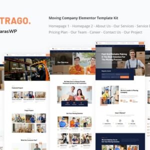 Trago – Movers & Packers Service Elementor Template Kit