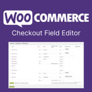 WooCommerce Checkout Field Editor Premium