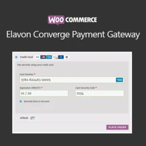 WooCommerce Elavon Converge Payment Gateway
