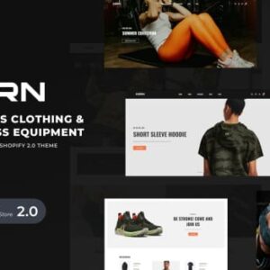 AIRN – Sports Clothing & Fitness Equipment Shopify Theme