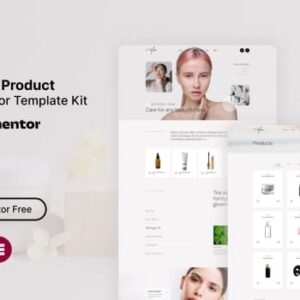 Auren – Beauty Product Elementor Template Kit