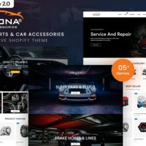 Autona – Auto Parts & Car Accessories Shopify Theme