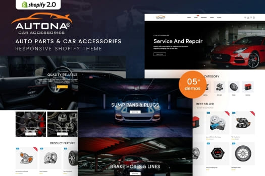Autona – Auto Parts & Car Accessories Shopify Theme