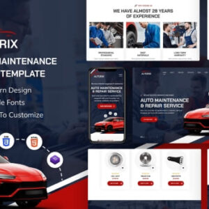 Autorix | Auto Maintenance HTML Template