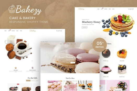 Bakezy – Cake & Bakery Responsive Shopify Theme