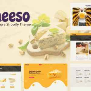 Cheeso | Organic Cheese Products Shopify Store
