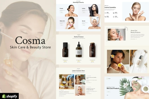 Cosma – Best Beauty Cosmetic Shopify 2.0 Theme