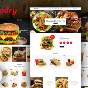 Foodry – Fast Food & Restaurant Shopify Theme