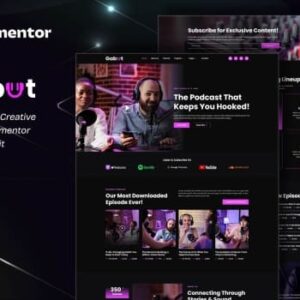 Gabut – Podcaster Elementor Template Kit
