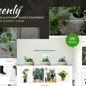 Greenly – Gardening & Houseplants Equipment Shopify Theme