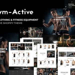 Gym Active – Sports Clothing & Fitness Equipment Shopify Theme