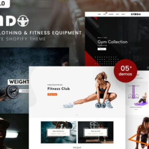 Gymdo – Sports Clothing & Fitness Equipment | Shopify Theme