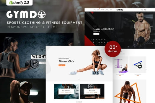 Gymdo – Sports Clothing & Fitness Equipment | Shopify Theme