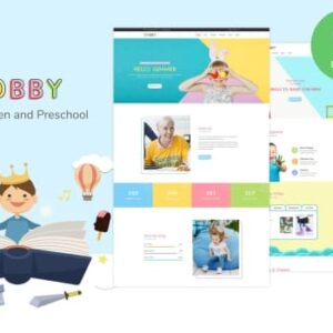 Jobby – Day Care and Kindergarten HTML5 Template