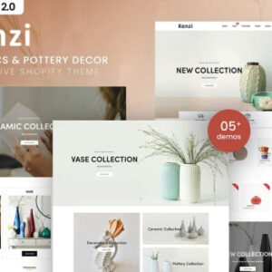 Kenzi – Ceramics & Pottery Decor Shopify Theme