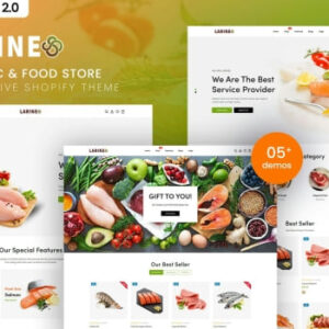 Larine – Organic & Food Store Shopify Theme