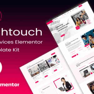 Lightouch – IT Solutions Elementor Template kit