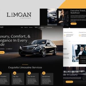 Limoan – Limousine Business Elementor Template Kit