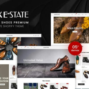 LuxeState – Leather Shoes Premium Shopify Theme