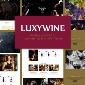 Luxywine – Wine & Vineyard Shopify Theme