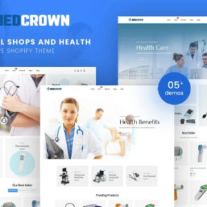 Medcrown – Medical Responsive Shopify Theme