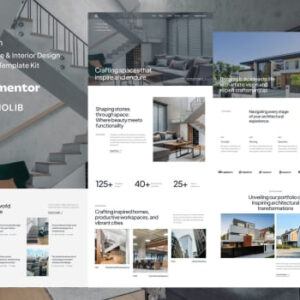 Morph – Architecture & Interior Design Elementor Template Kit
