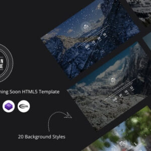 Mountain – Creative Coming Soon HTML5 Template
