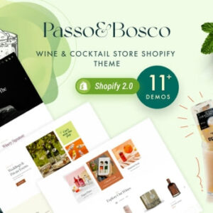 Passo Bosco – Wine Shop and Planter Store Shopify Theme