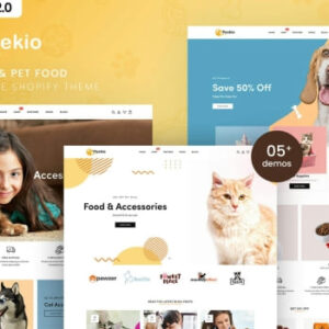Peekio – Pet Shop & Pet Food Shopify Theme