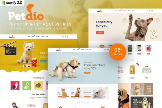 Petaio – Pet Shop & Pet Accessories Shopify Theme